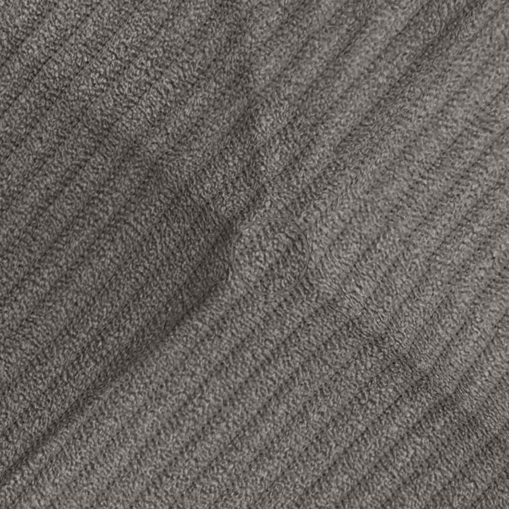 Cuscini per Seduta 4 pz Tessuto in Cords Grigio Chiaro