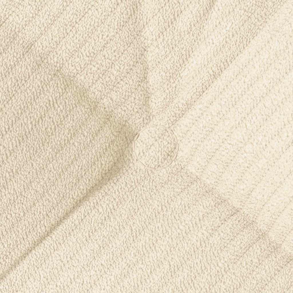 Cuscini per Seduta 4 pz Tessuto in Cords Crema 45 x 45 cm