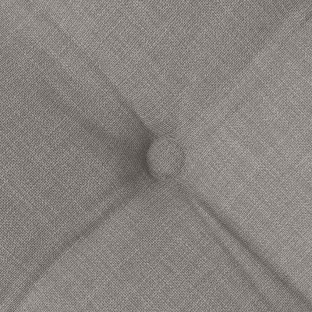 Cuscini per Seduta 4 pz Tessuto Tortora 40 x 40 x 6 cm