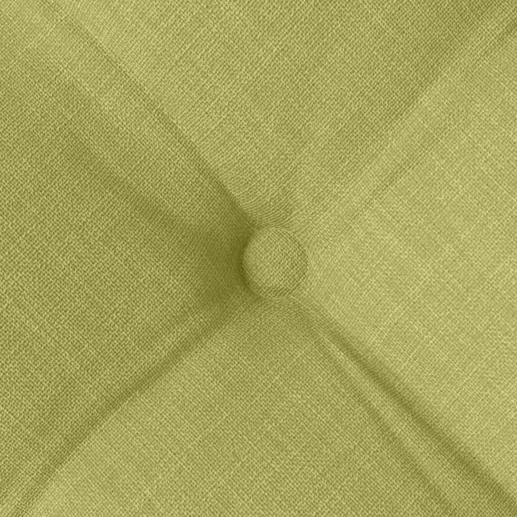 Cuscini per Seduta 4 pz Tessuto Verde chiaro 40 x 40 x 6 cm