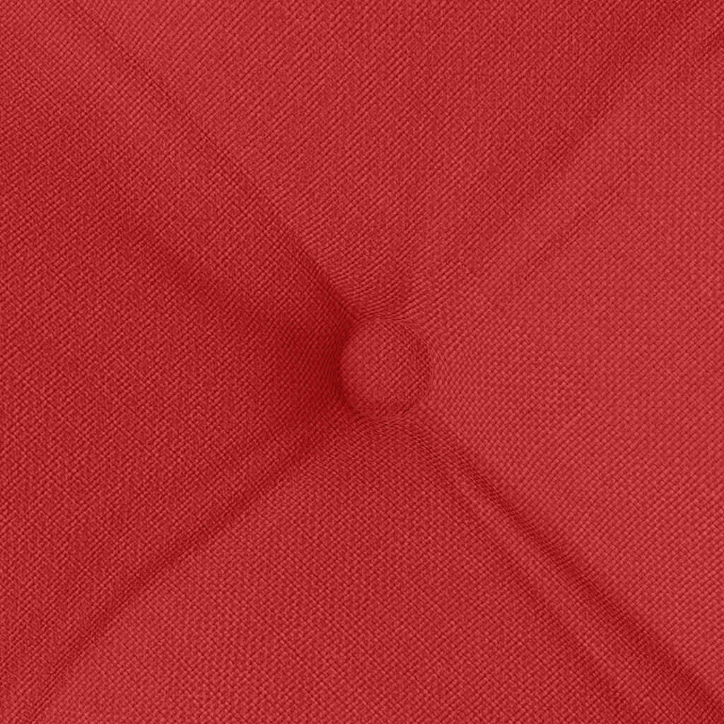Cuscini per Seduta 4 pz Tessuto Rosso 40 x 40 x 6 cm