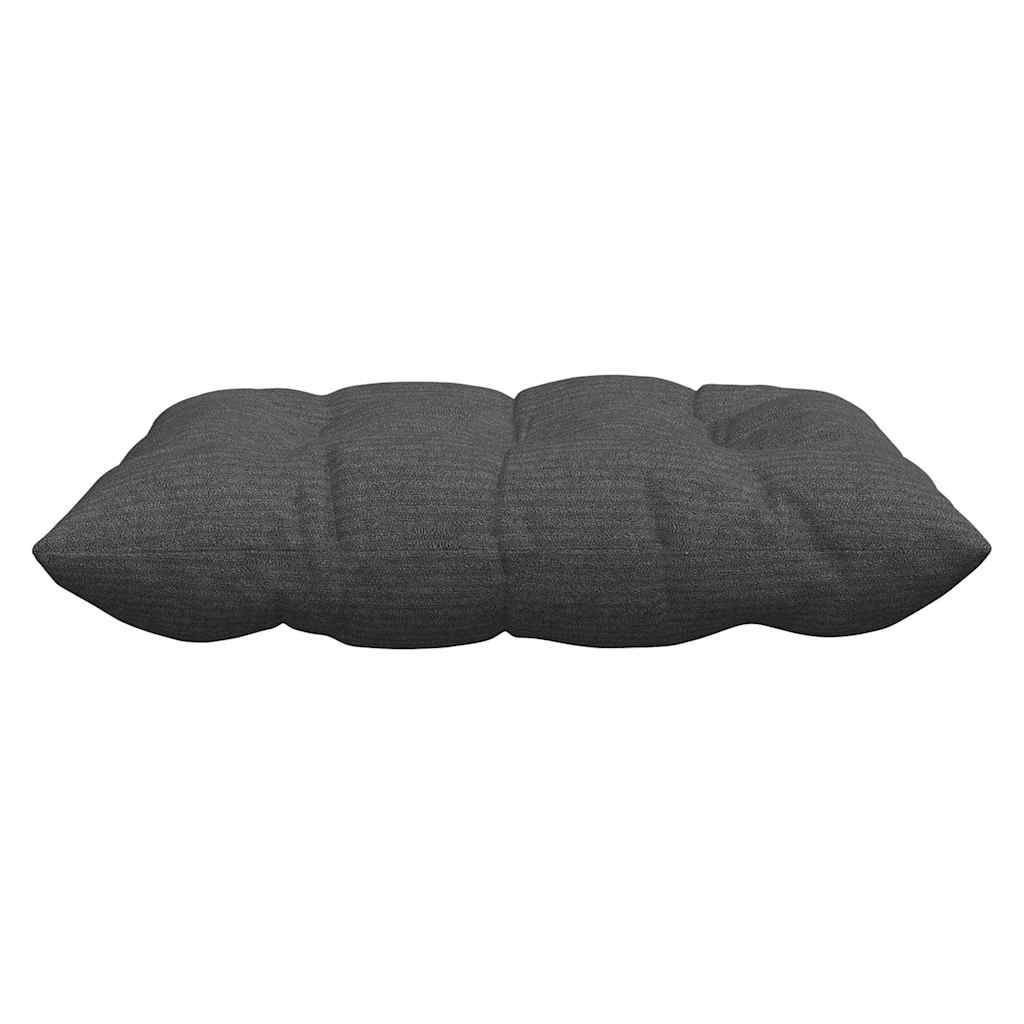 Cuscini per Seduta 4 pz Tessuto in Cords Grigio Scuro