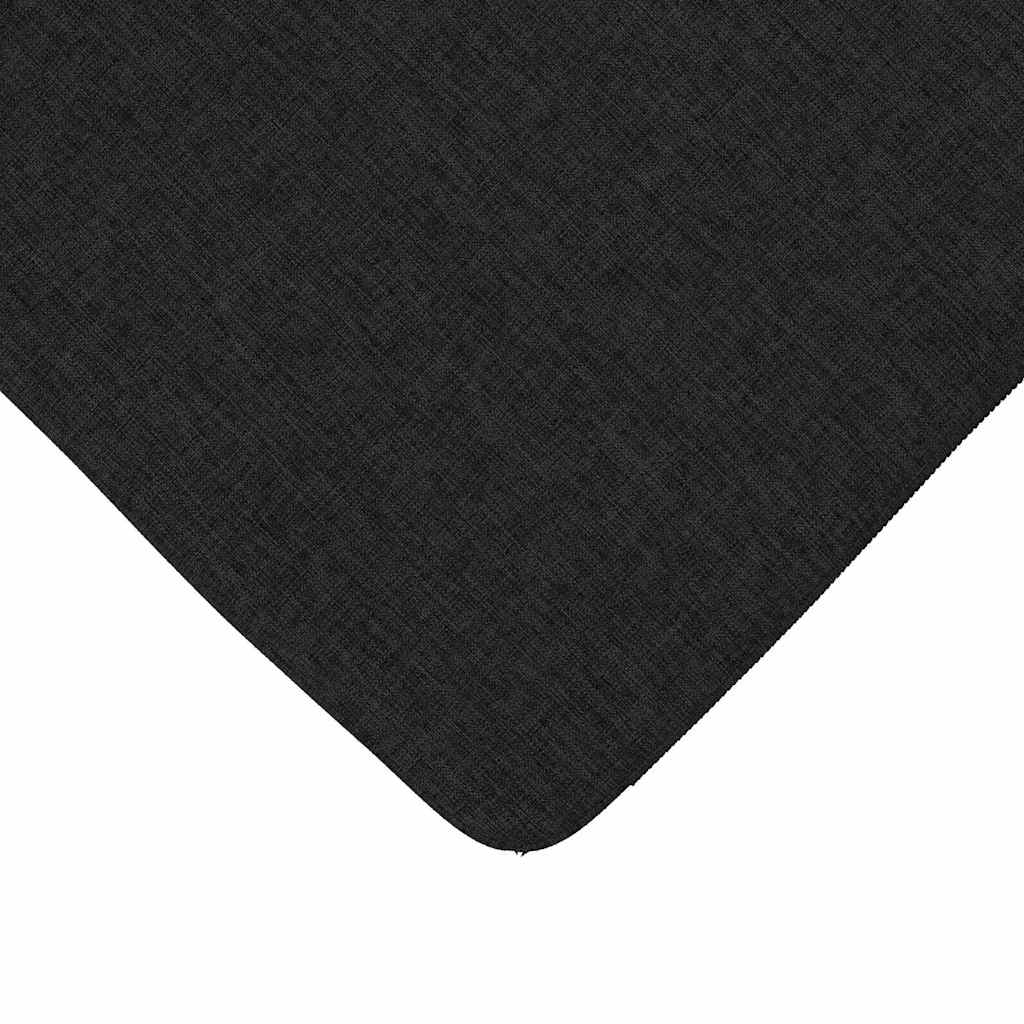Cuscini per Seduta 4 pz Tessuto Nero 40 x 40 x 3 cm