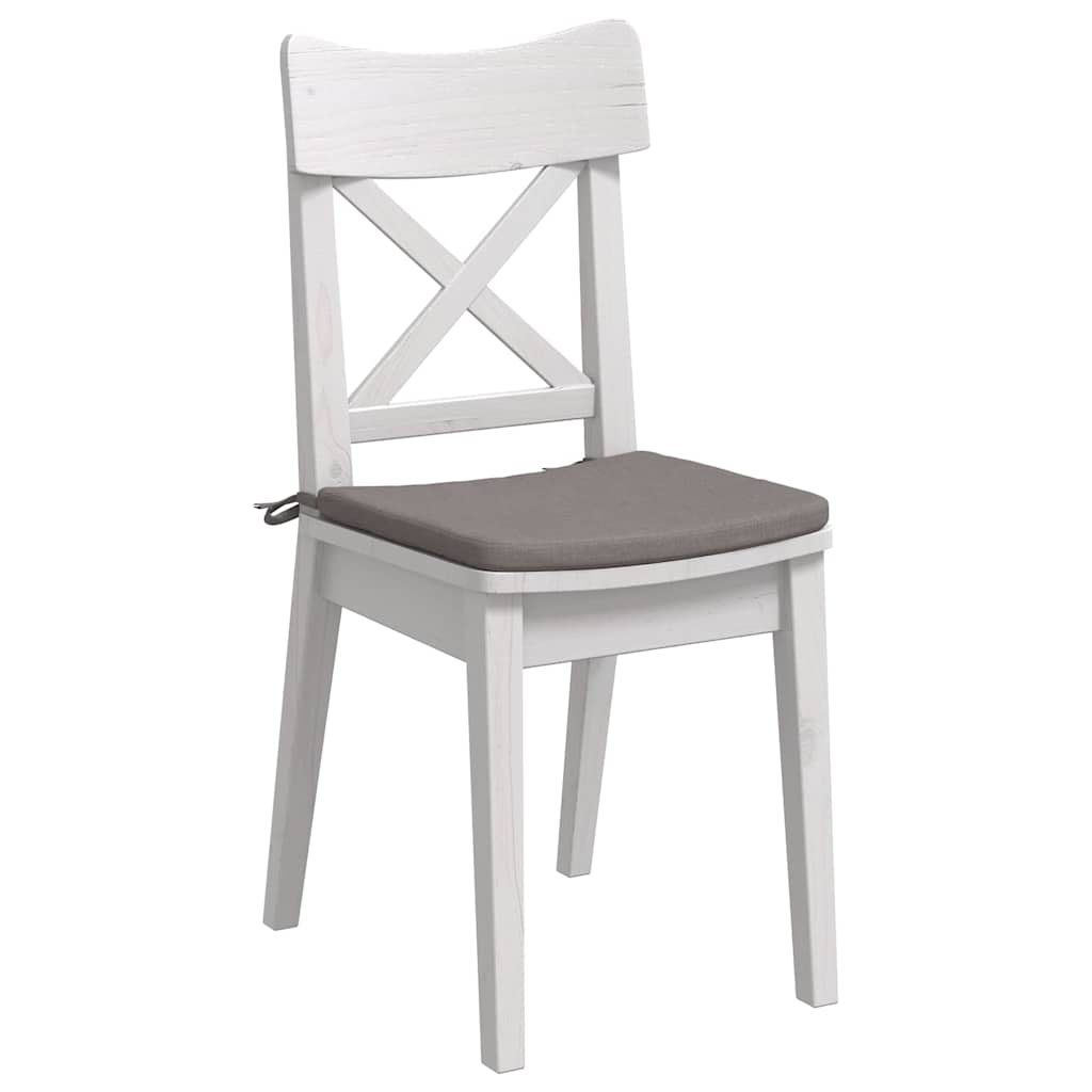 Cuscini per Seduta 4 pz Tessuto Talpa 40 x 40 x 3 cm
