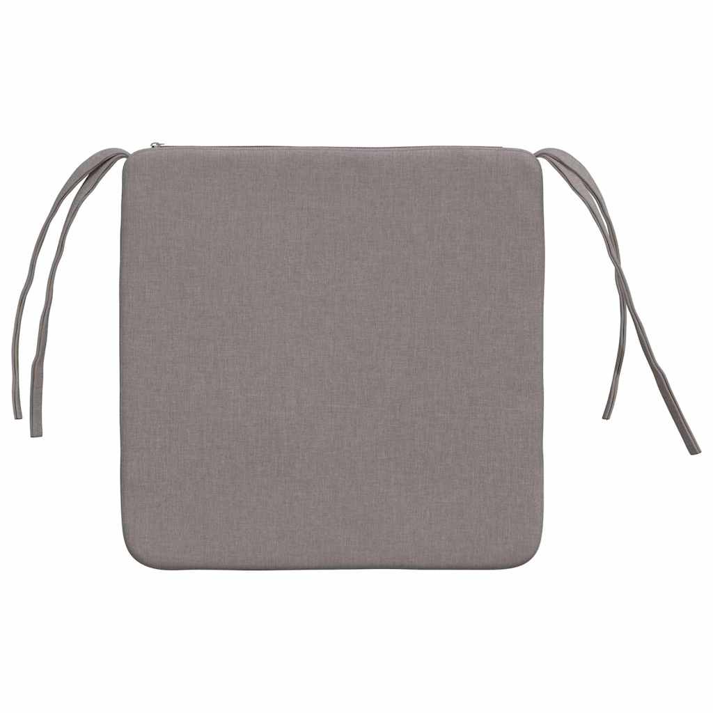 Cuscini per Seduta 4 pz Tessuto Talpa 40 x 40 x 3 cm