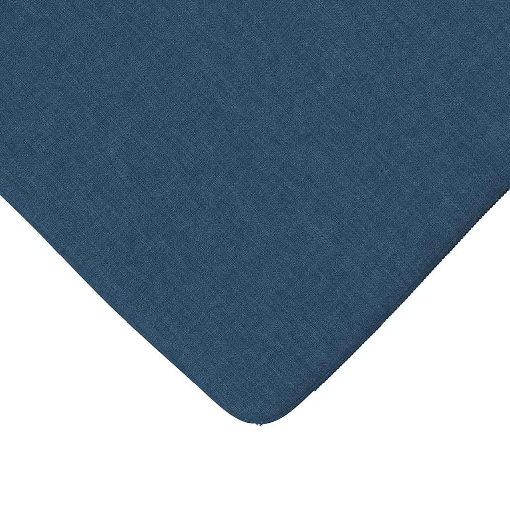 Cuscini per Seduta 4 pz Tessuto Blu 40 x 40 x 3 cm