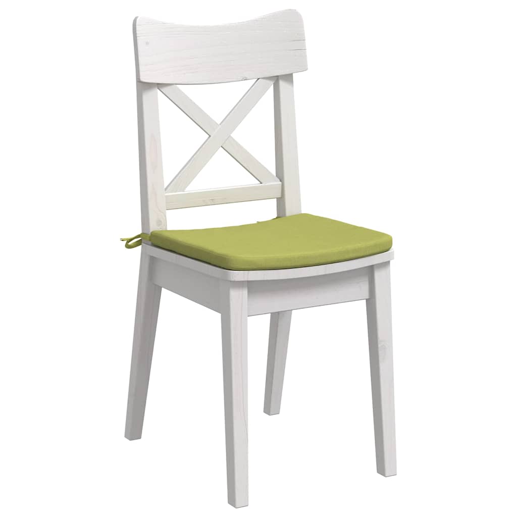 Cuscini per Seduta 4 pcs Verde chiaro 40 x 40 x 3 cm Tessuto