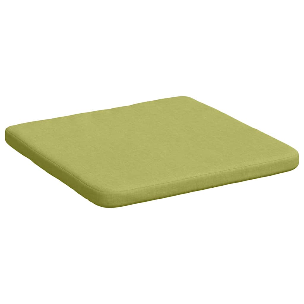 Cuscini per Seduta 4 pcs Verde chiaro 40 x 40 x 3 cm Tessuto