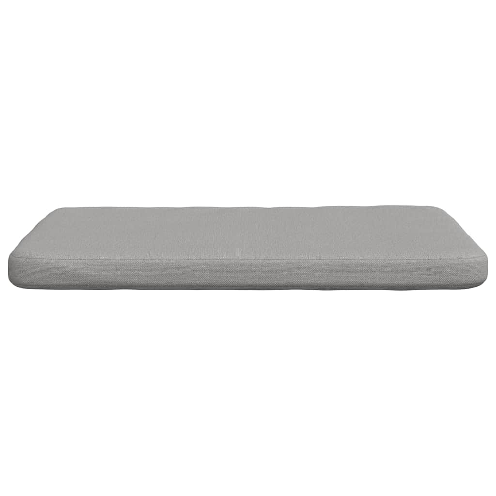 Cuscini per Seduta 4 pz Tessuto Grigio Nuvola 40 x 40 x 3 cm
