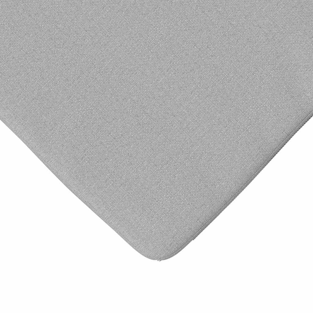 Cuscini per Seduta 4 pz Tessuto Grigio Nuvola 40 x 40 x 3 cm
