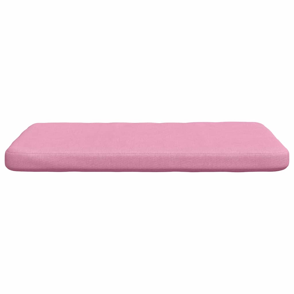 Cuscini per Seduta 4 pz Tessuto Rosa 40 x 40 x 3 cm