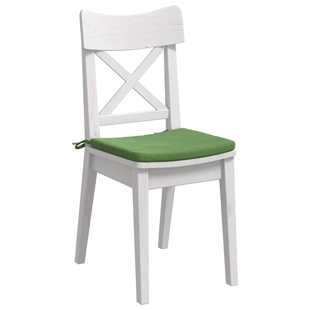 Cuscini per Seduta 4 pz Velluto Verde chiaro 40 x 40 x 3 cm