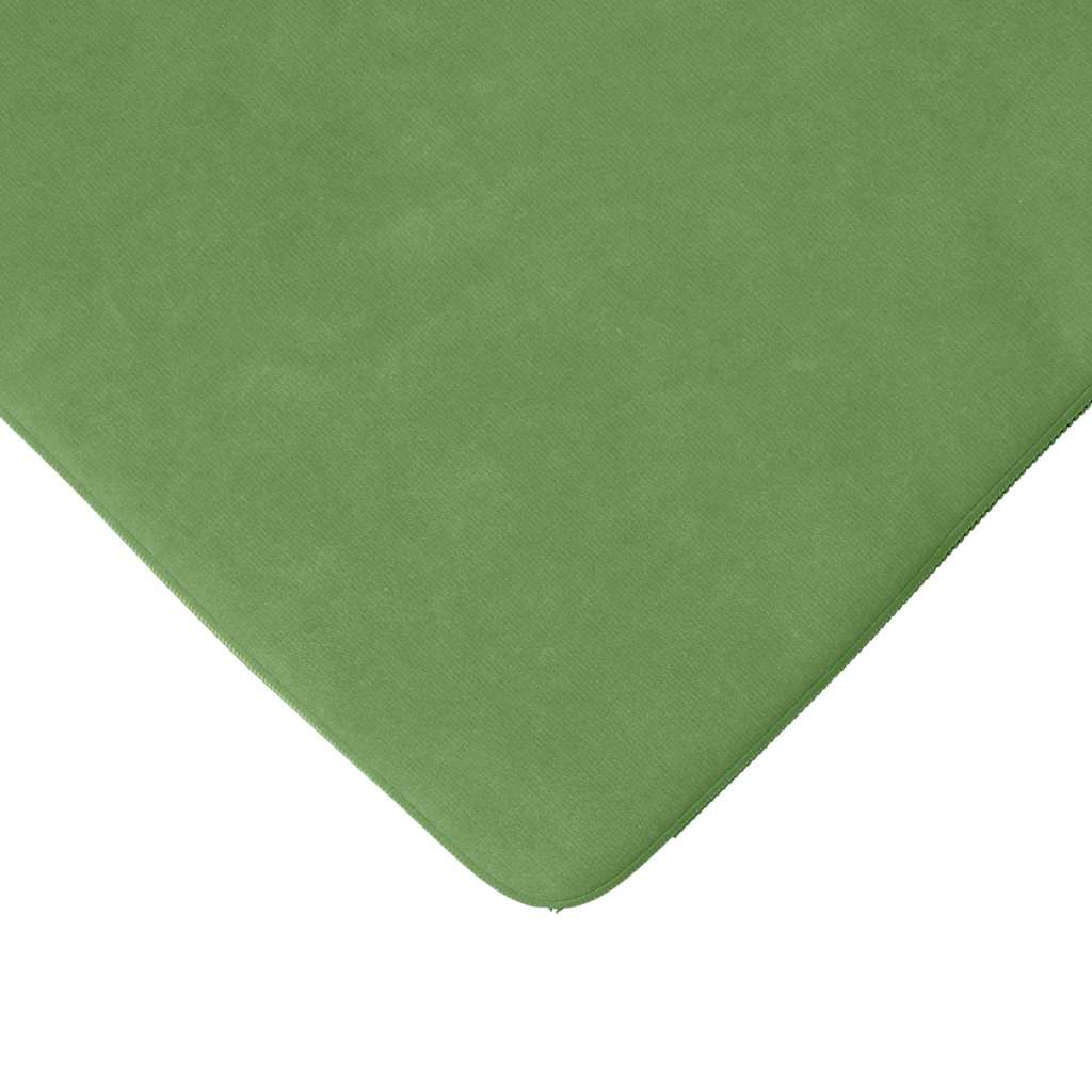 Cuscini per Seduta 4 pz Velluto Verde chiaro 40 x 40 x 3 cm