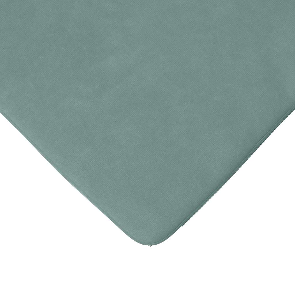 Cuscini per Seduta 4 pz Velluto Verde Mare 40 x 40 x 3 cm
