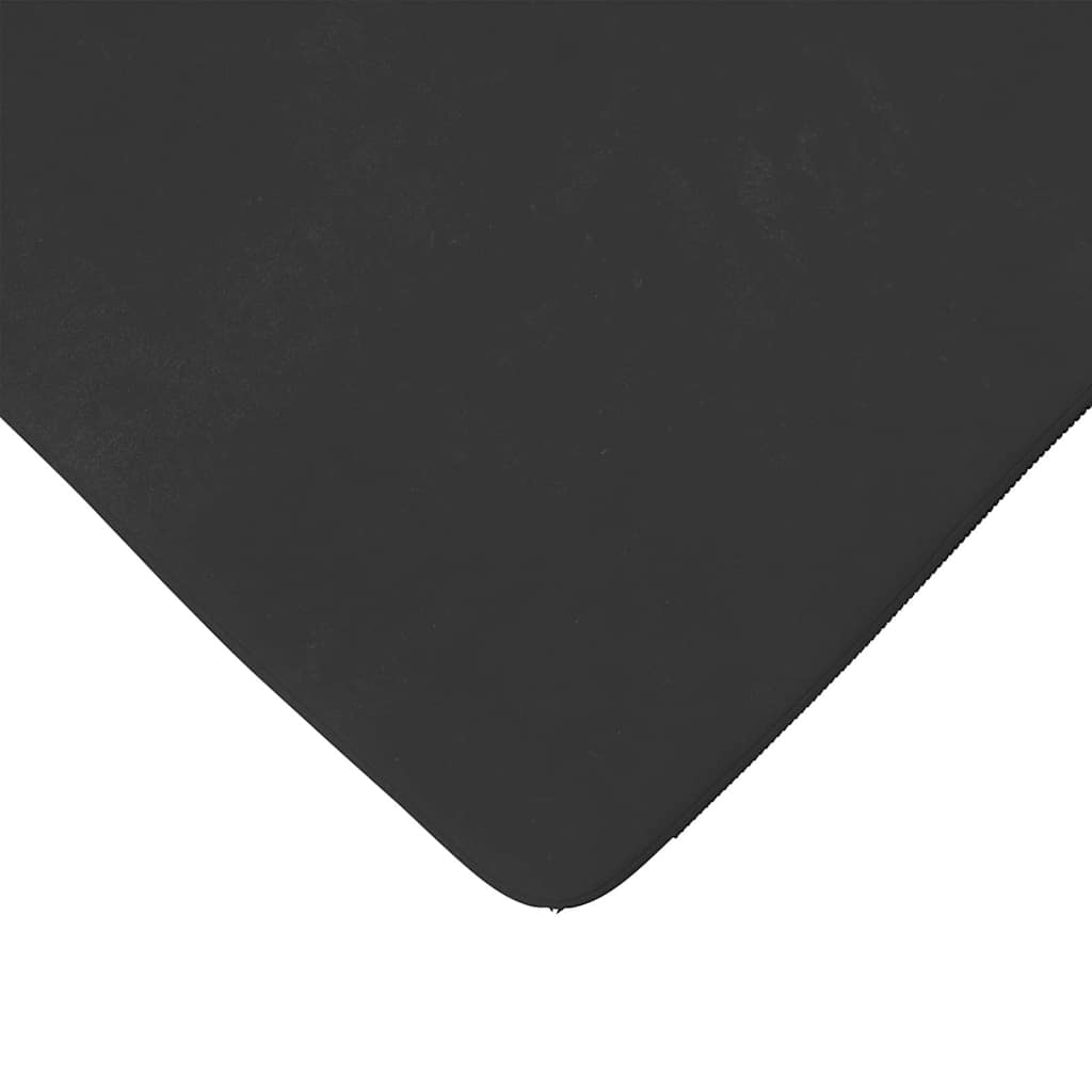 Cuscini per Seduta 4 pz Tessuto in Microfibra Nero