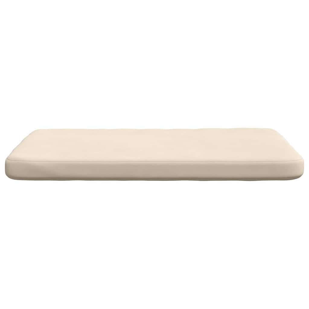 Cuscini per Seduta 4 pz Tessuto in Microfibra Beige