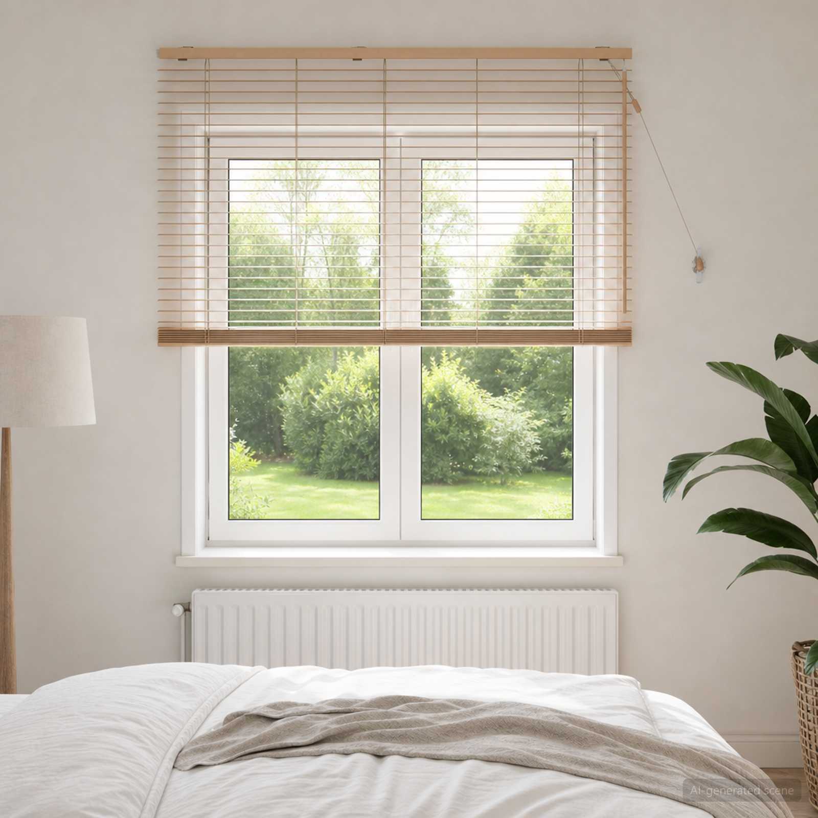 Tenda Veneziana Aspetto Quercia 125 x 160 cm 35 mm