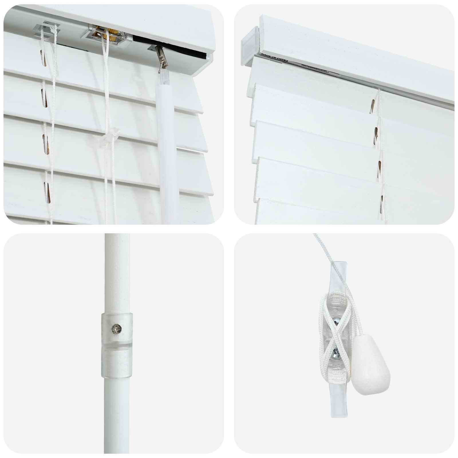 Tenda Veneziana Bianco 40 x 160 cm 35 mm