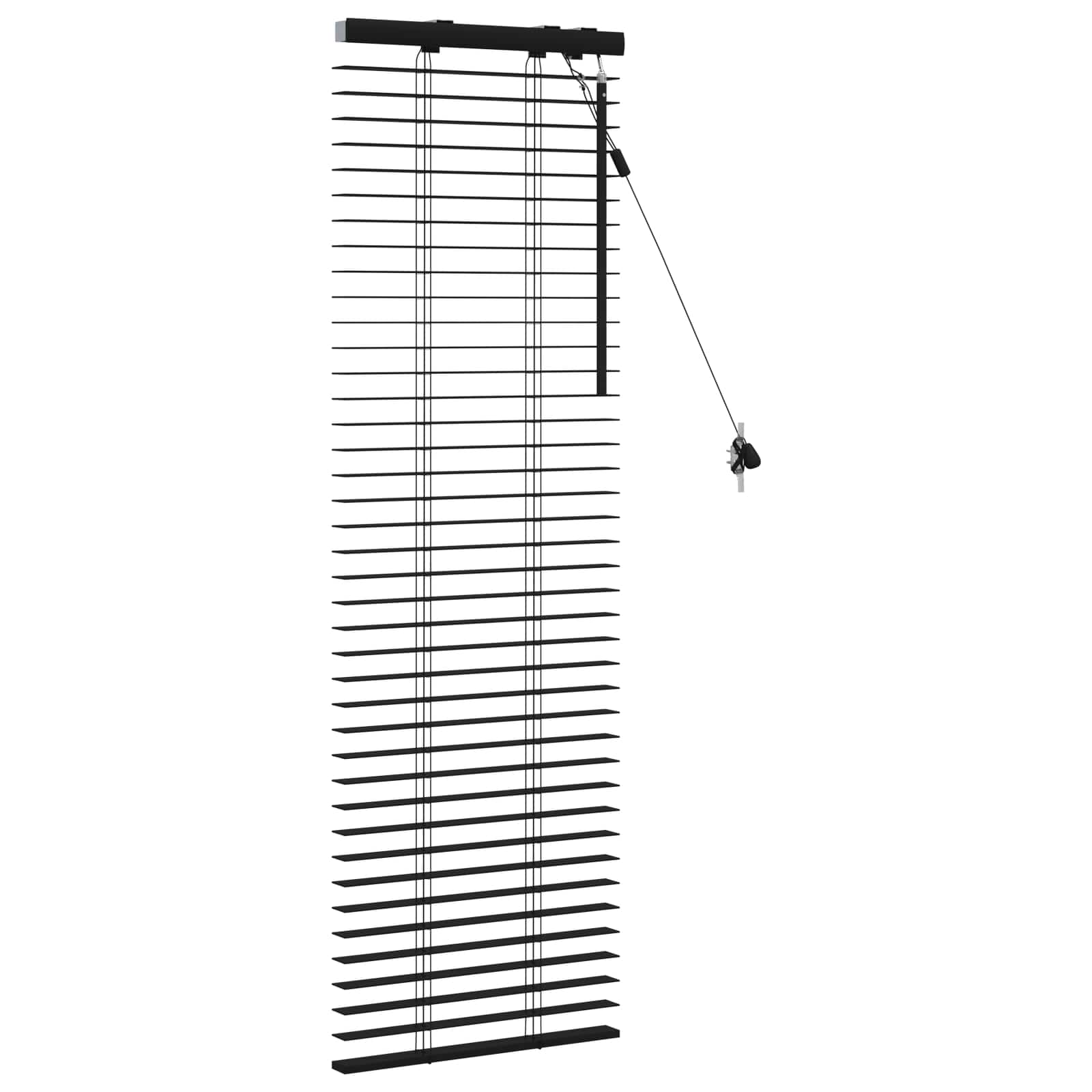 Tenda Veneziana Nero 50 x 130 cm 35 mm