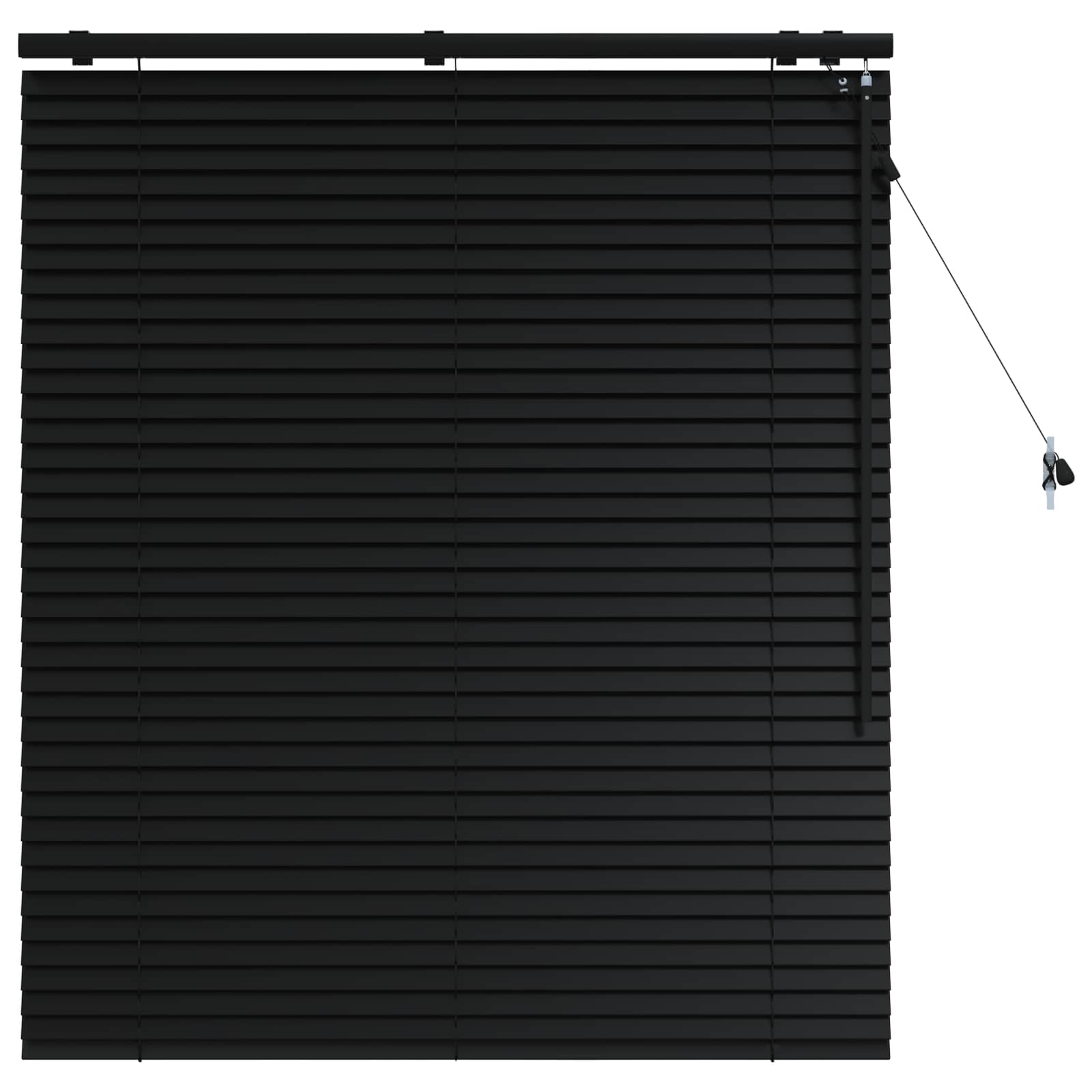 Tenda Veneziana Nero 105 x 130 cm 35 mm