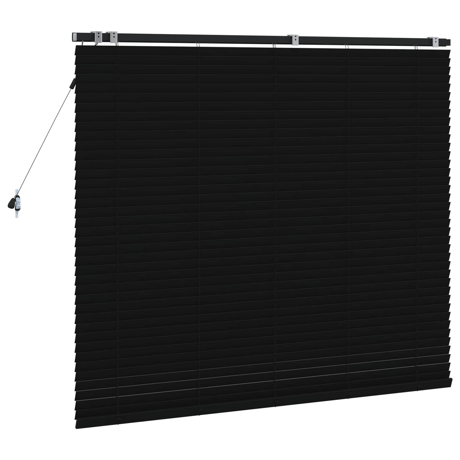 Tenda Veneziana Nero 140 x 130 cm 35 mm
