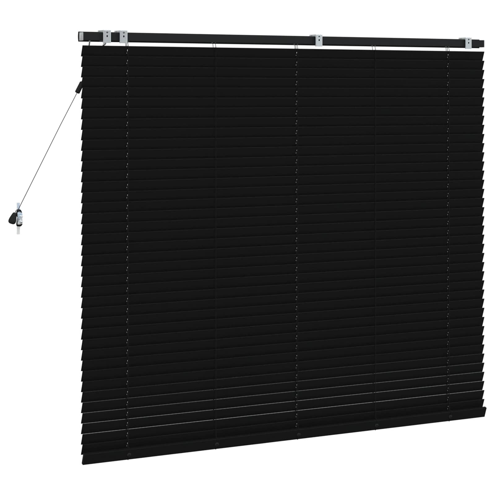 Tenda Veneziana Nero 145 x 130 cm 35 mm