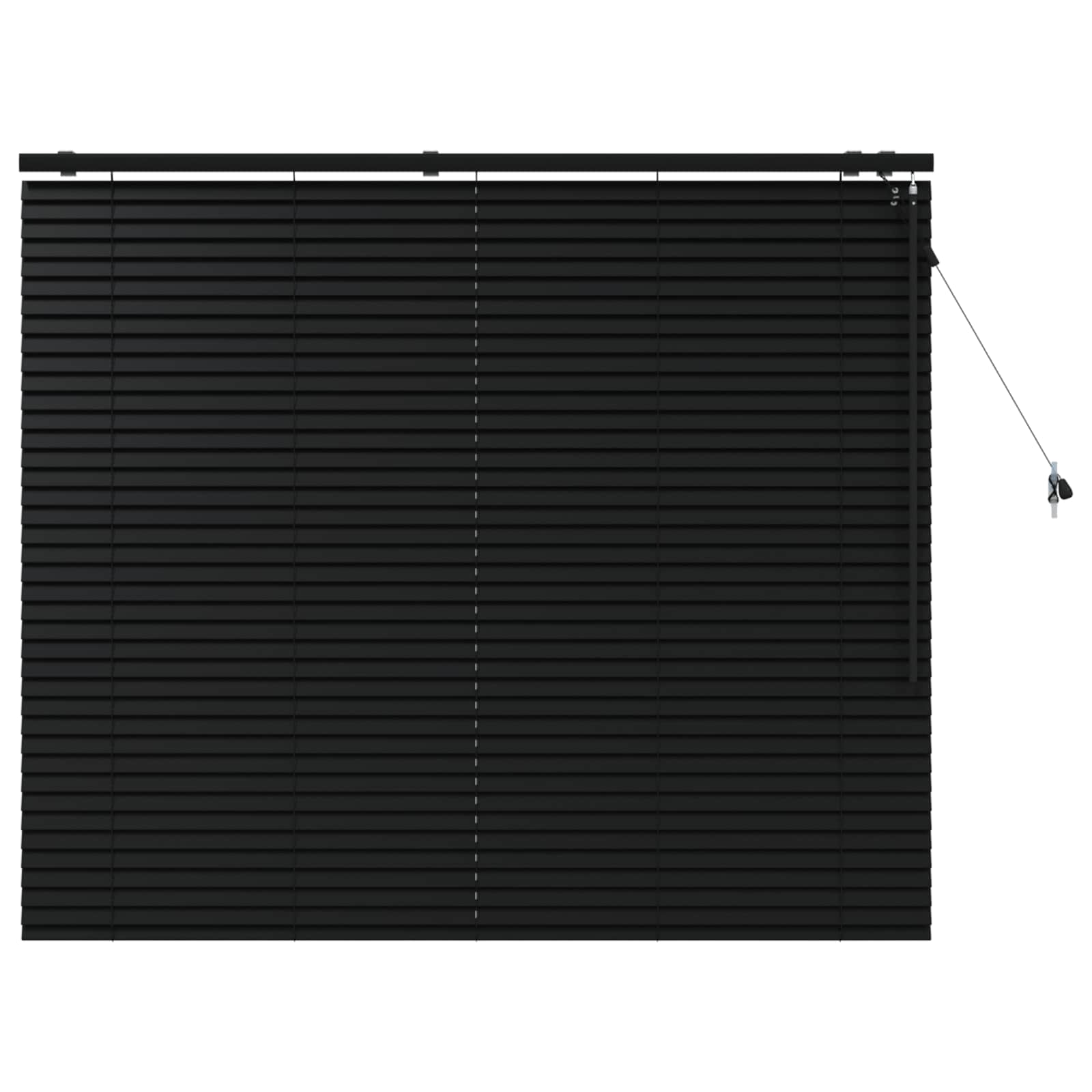 Tenda Veneziana Nero 155 x 130 cm 35 mm