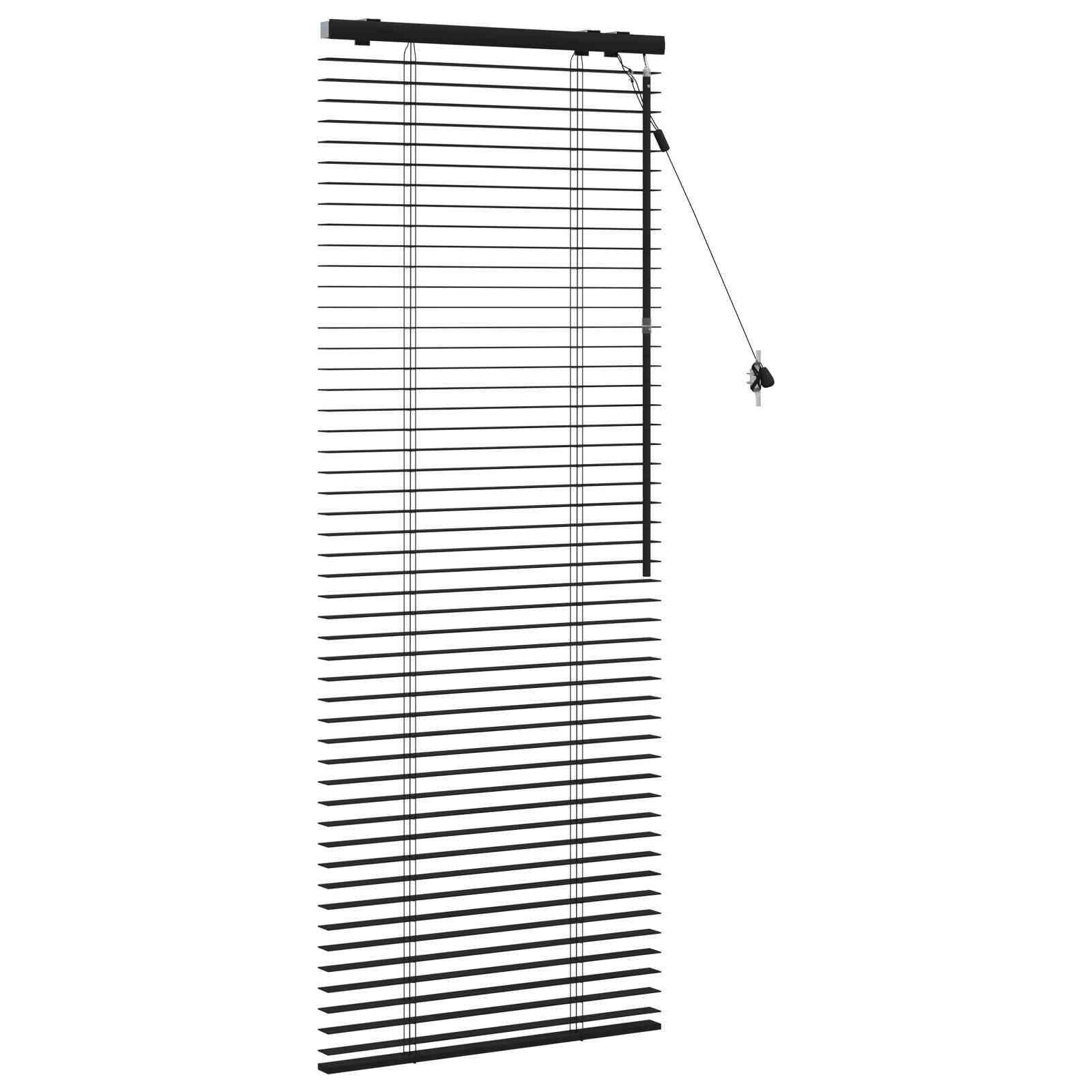 Tenda Veneziana Nero 55 x 160 cm 35 mm