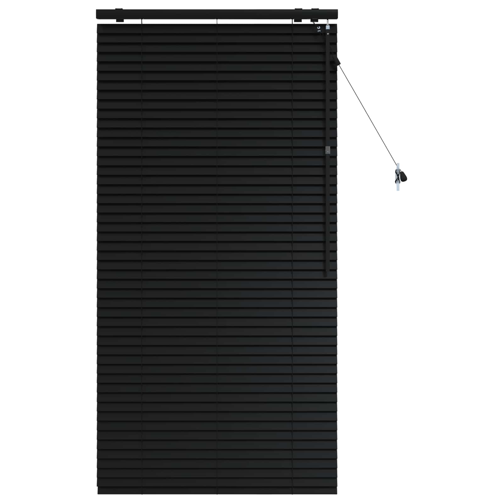 Tenda Veneziana Nero 70 x 160 cm 35 mm
