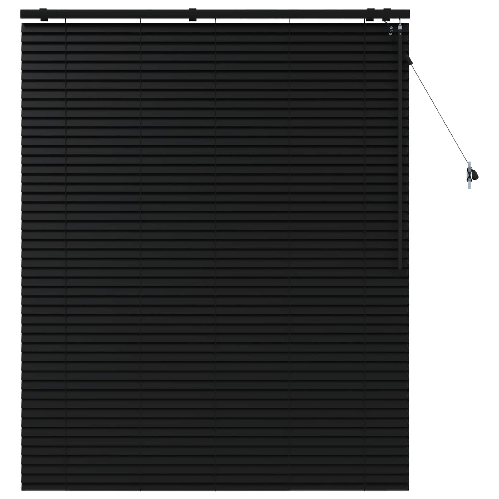 Tenda Veneziana Nero 130 x 160 cm 35 mm