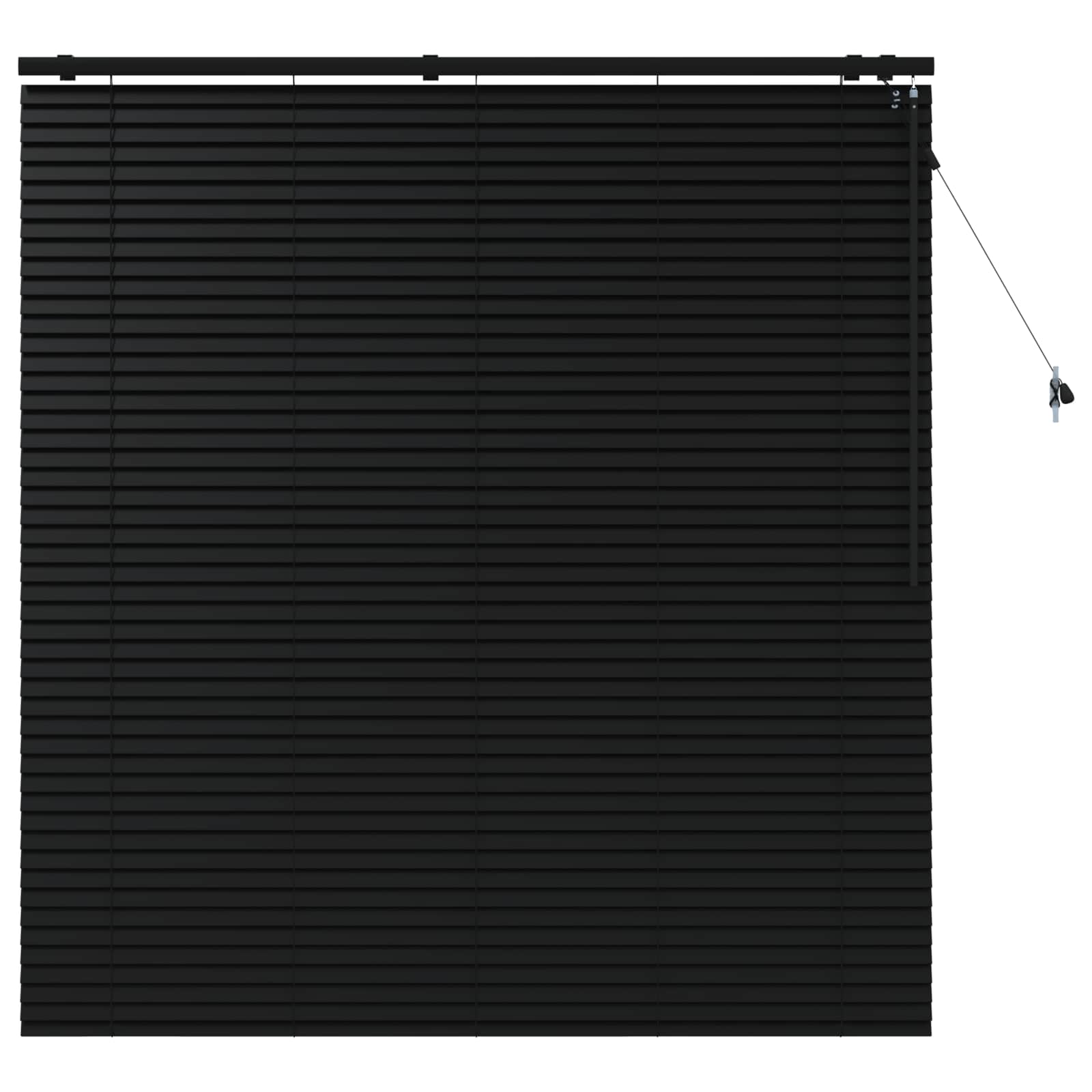 Tenda Veneziana Nero 145 x 160 cm 35 mm