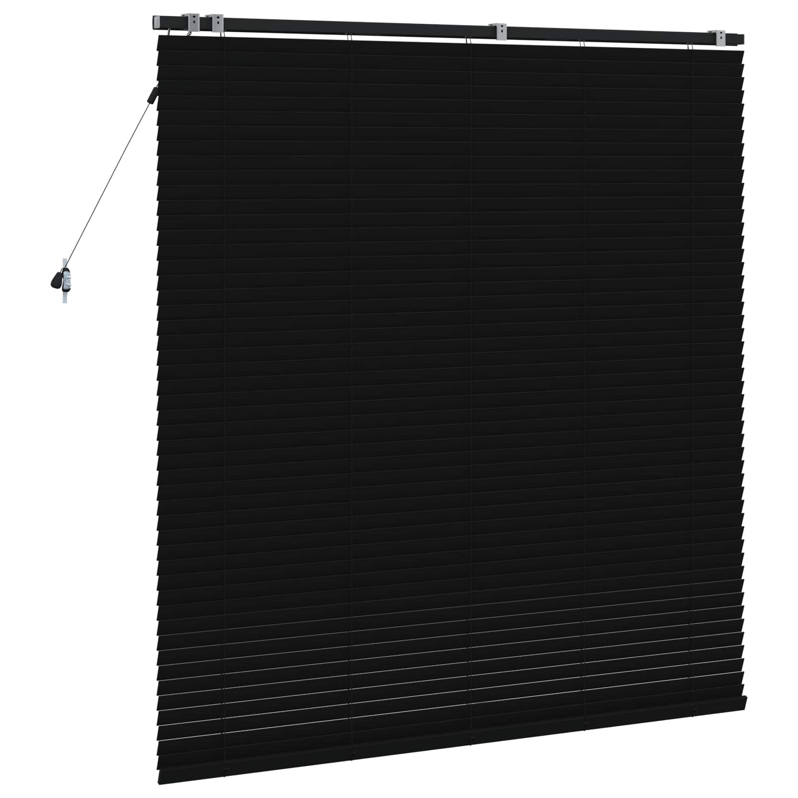 Tenda Veneziana Nero 160 x 160 cm 35 mm