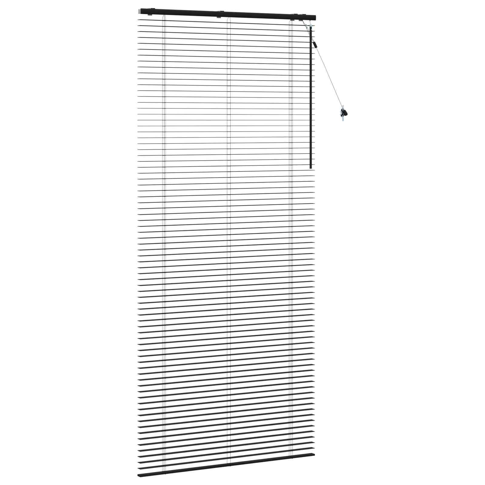 Tenda Veneziana Nero 115 x 250 cm 35 mm
