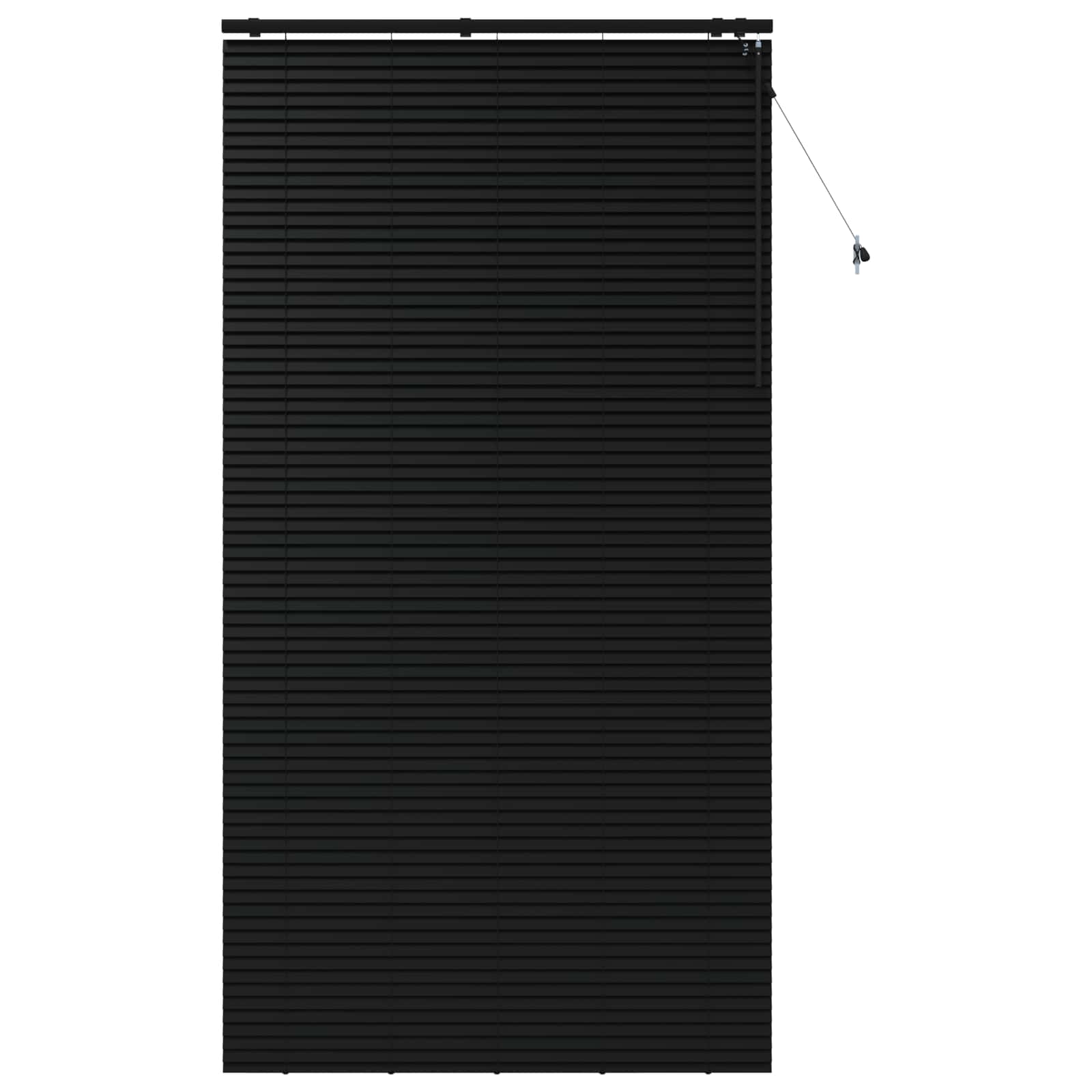 Tenda Veneziana Nero 130 x 250 cm 35 mm