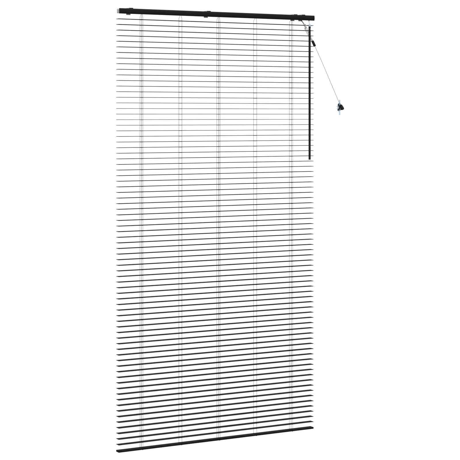 Tenda Veneziana Nero 135 x 250 cm 35 mm