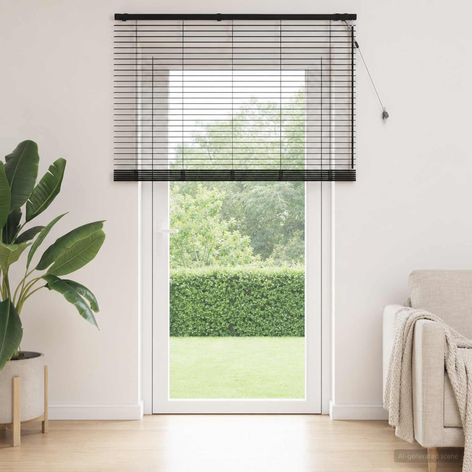 Tenda Veneziana Nero 150 x 250 cm 35 mm