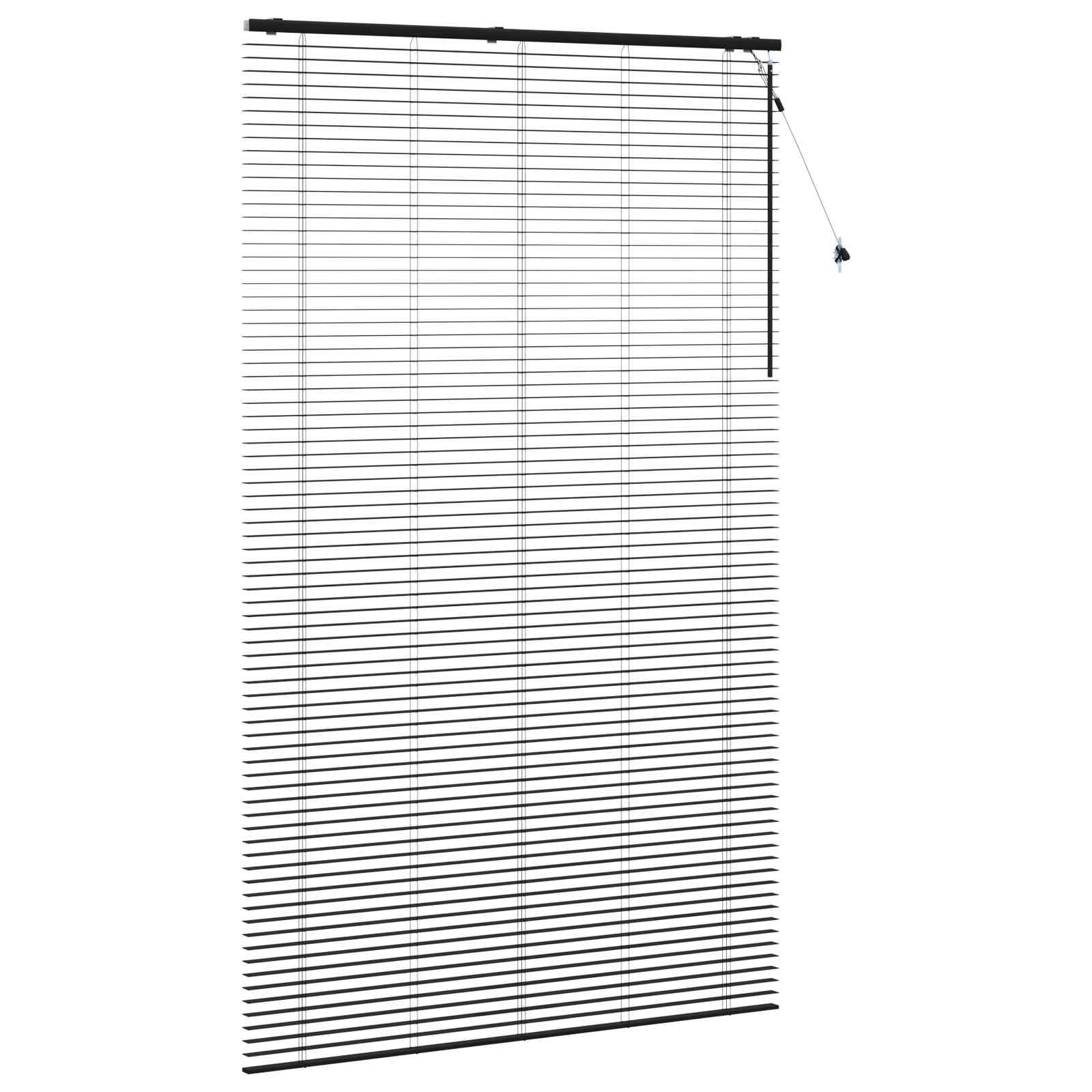 Tenda Veneziana Nero 160 x 250 cm 35 mm