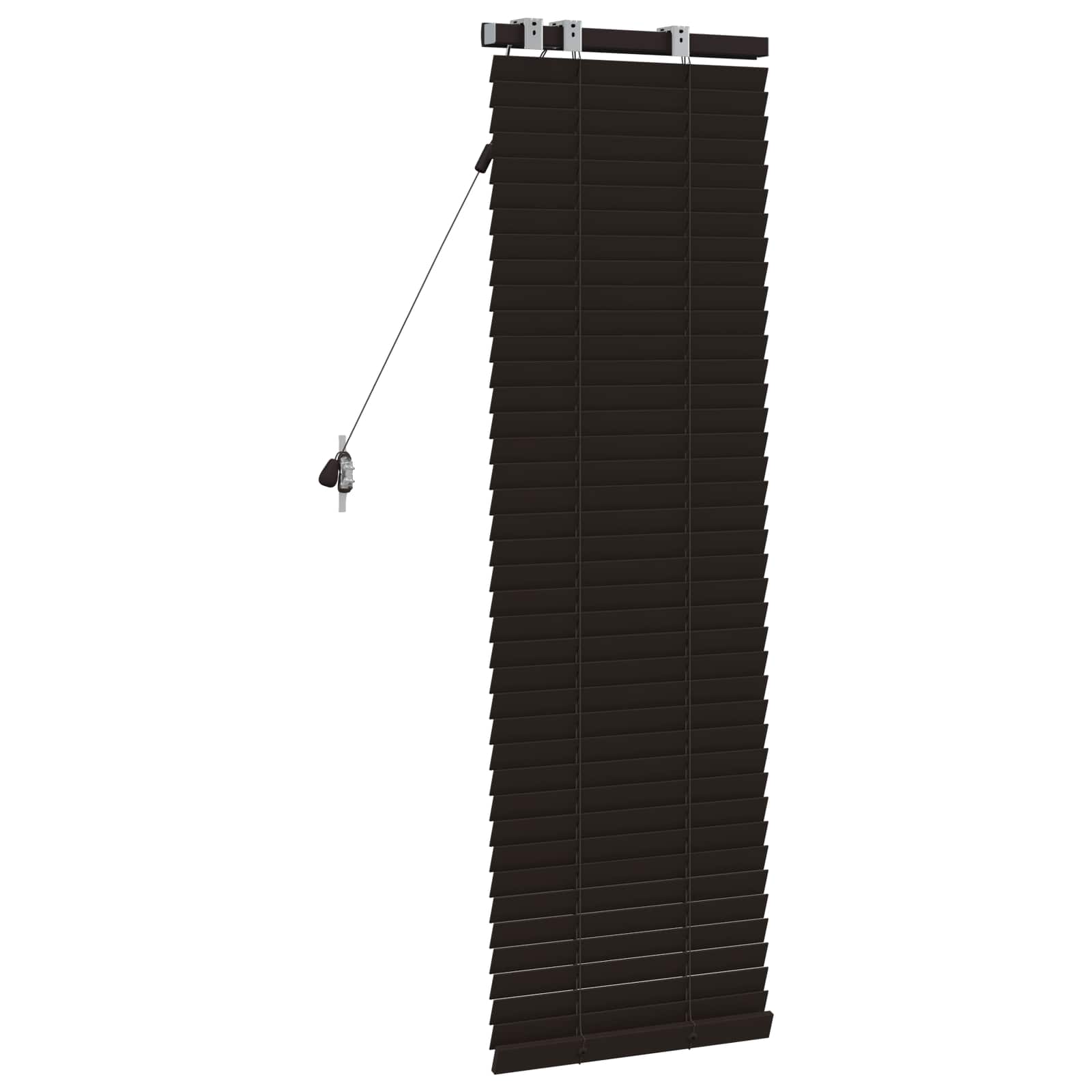 Tenda Veneziana Marrone Scuro 45 x 130 cm 35 mm