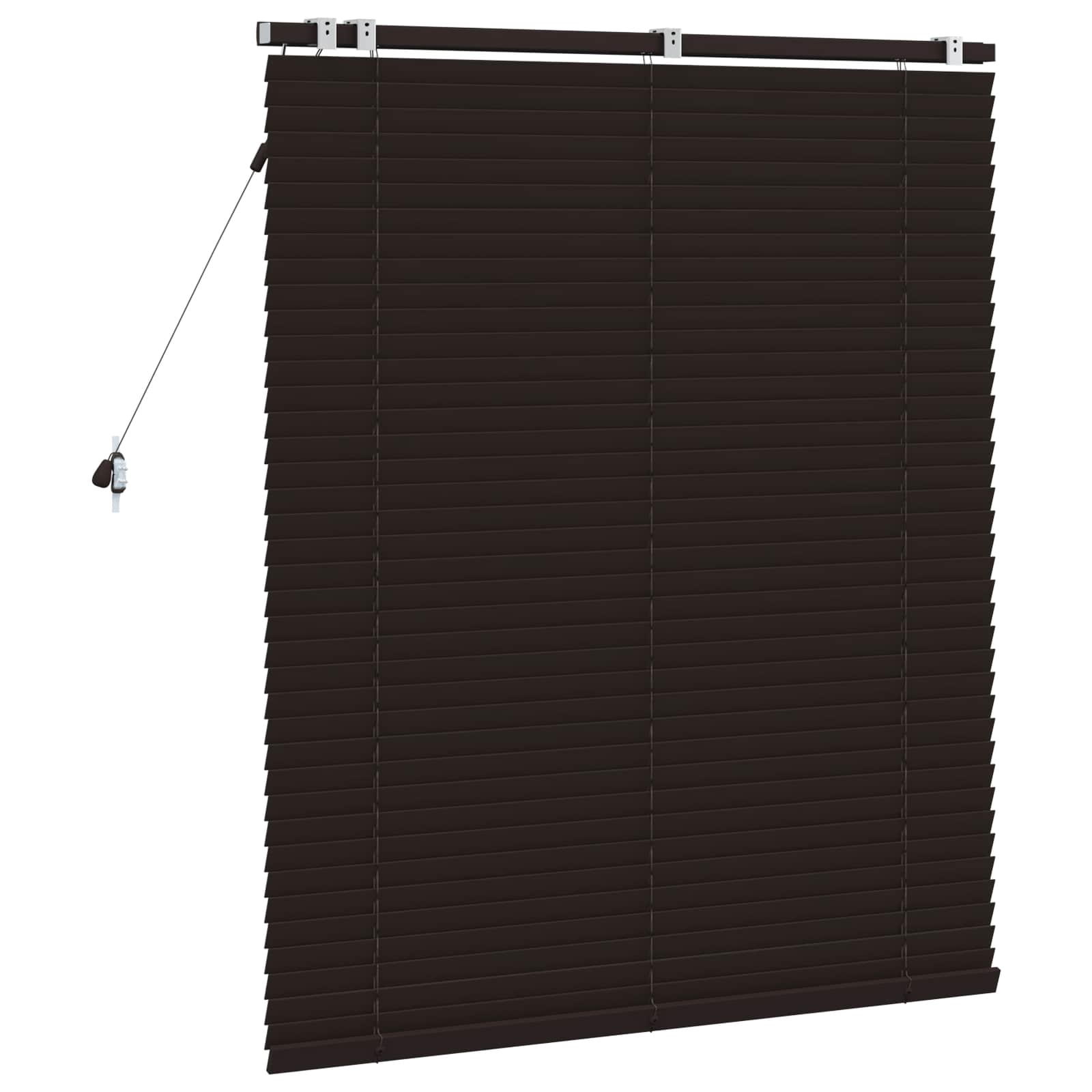Tenda Veneziana Marrone Scuro 100 x 130 cm 35 mm