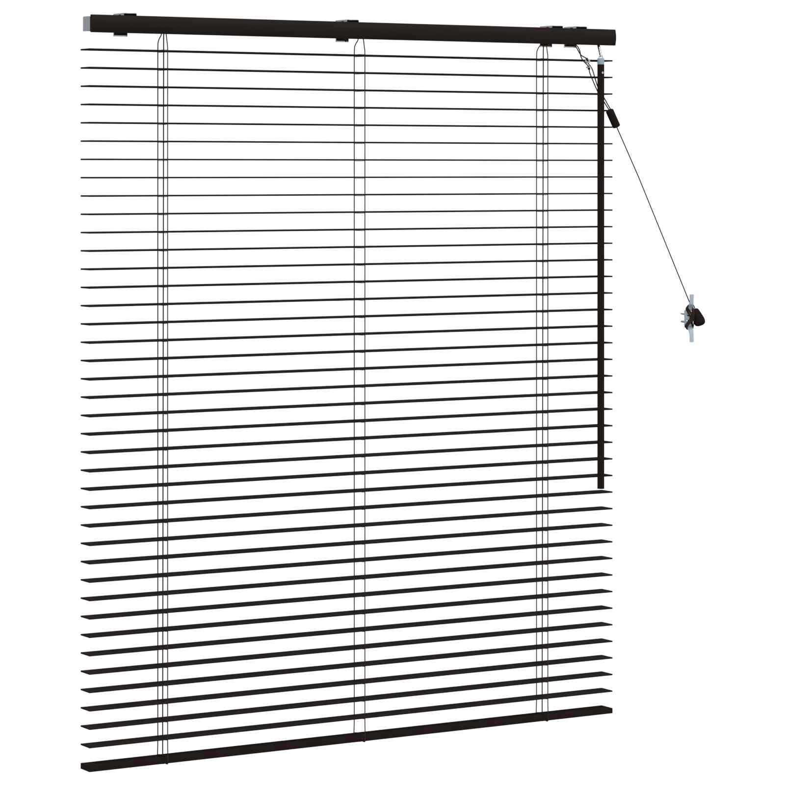 Tenda Veneziana Marrone Scuro 110 x 130 cm 35 mm