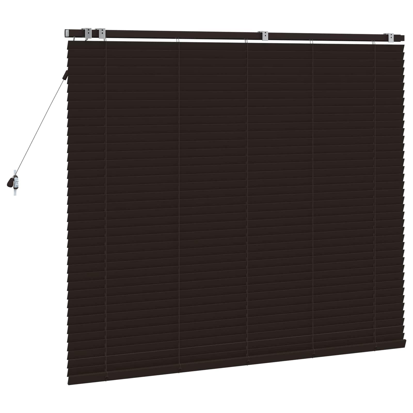 Tenda Veneziana Marrone Scuro 145 x 130 cm 35 mm
