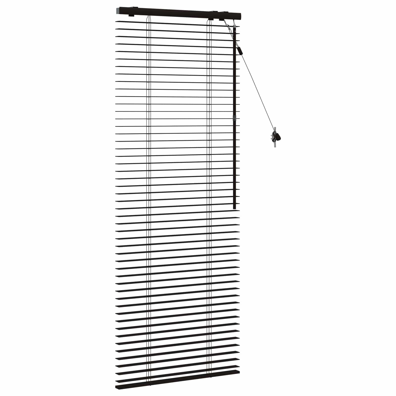 Tenda Veneziana Marrone Scuro 60 x 160 cm 35 mm