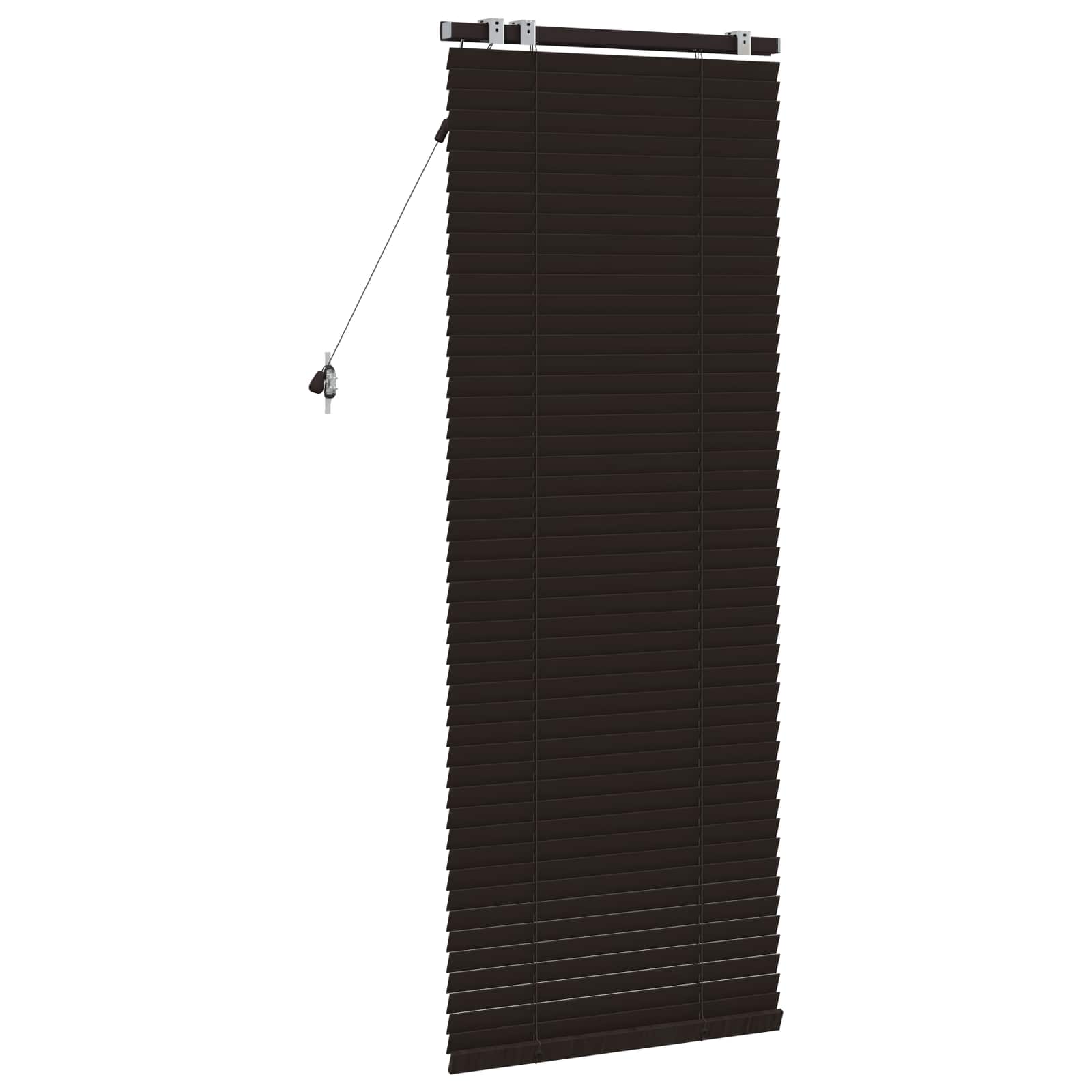 Tenda Veneziana Marrone Scuro 60 x 160 cm 35 mm
