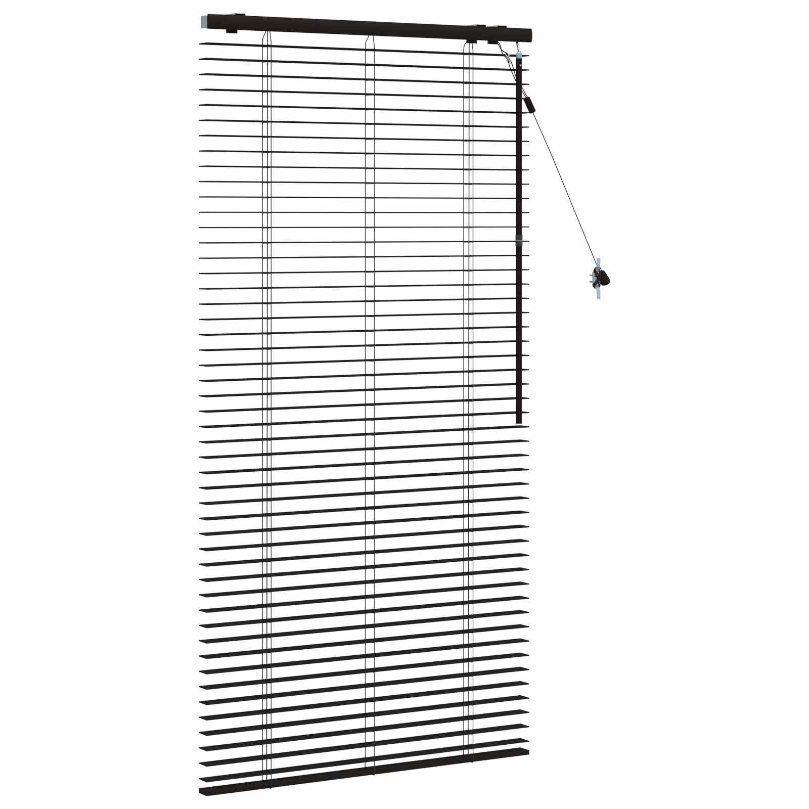 Tenda Veneziana Marrone Scuro 75 x 160 cm 35 mm