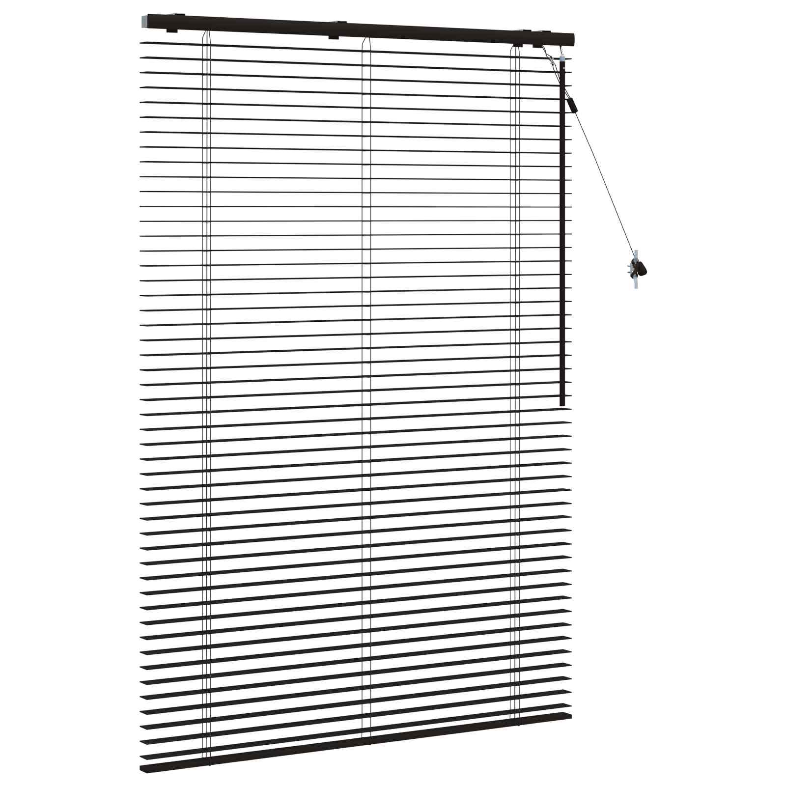 Tenda Veneziana Marrone Scuro 100 x 160 cm 35 mm