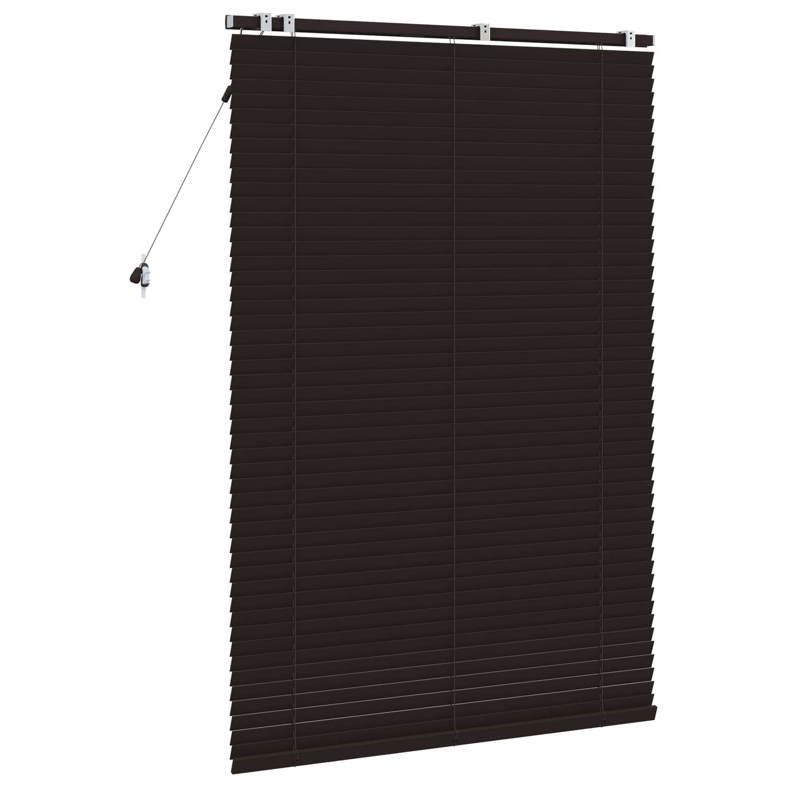 Tenda Veneziana Marrone Scuro 115 x 160 cm 35 mm