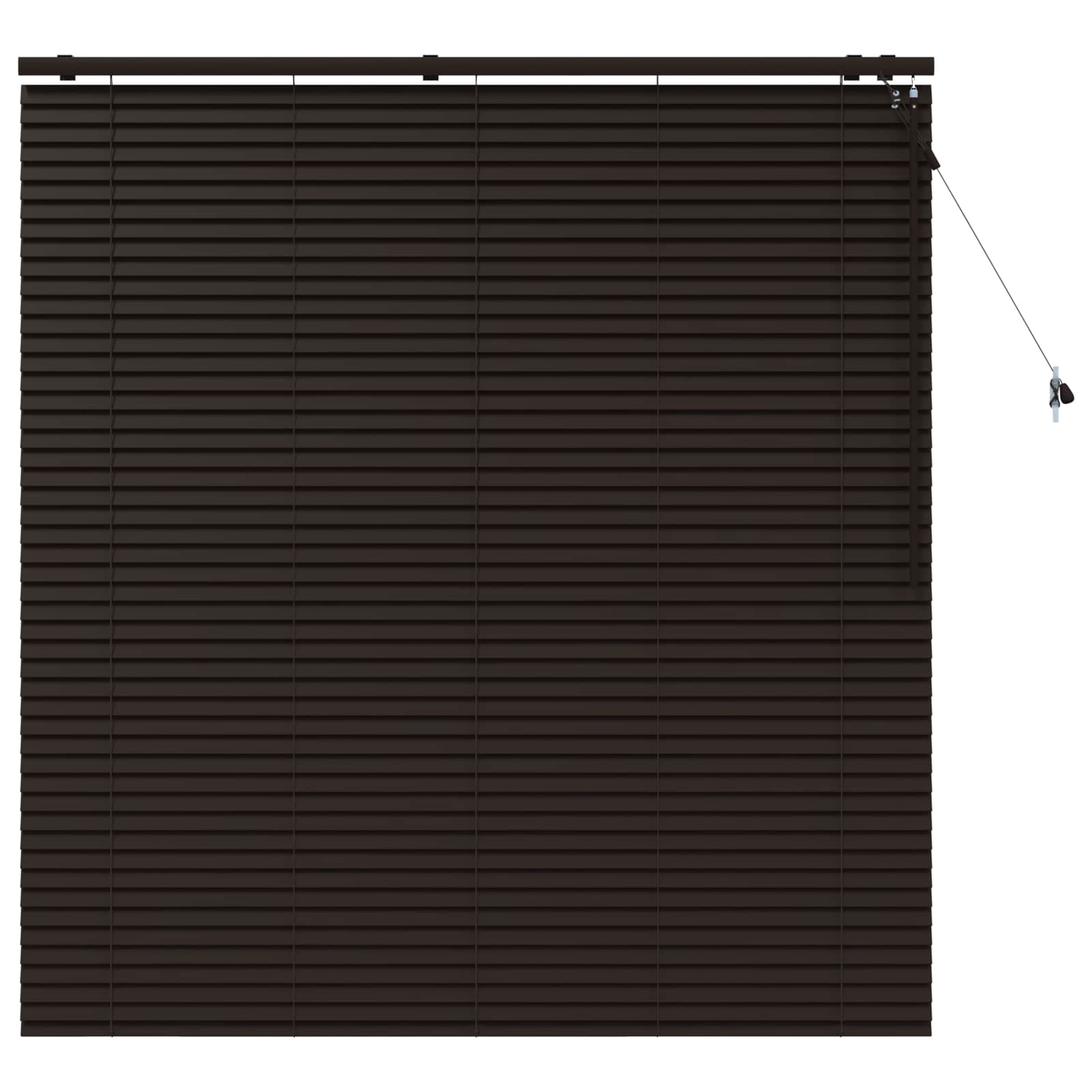 Tenda Veneziana Marrone Scuro 155 x 160 cm 35 mm