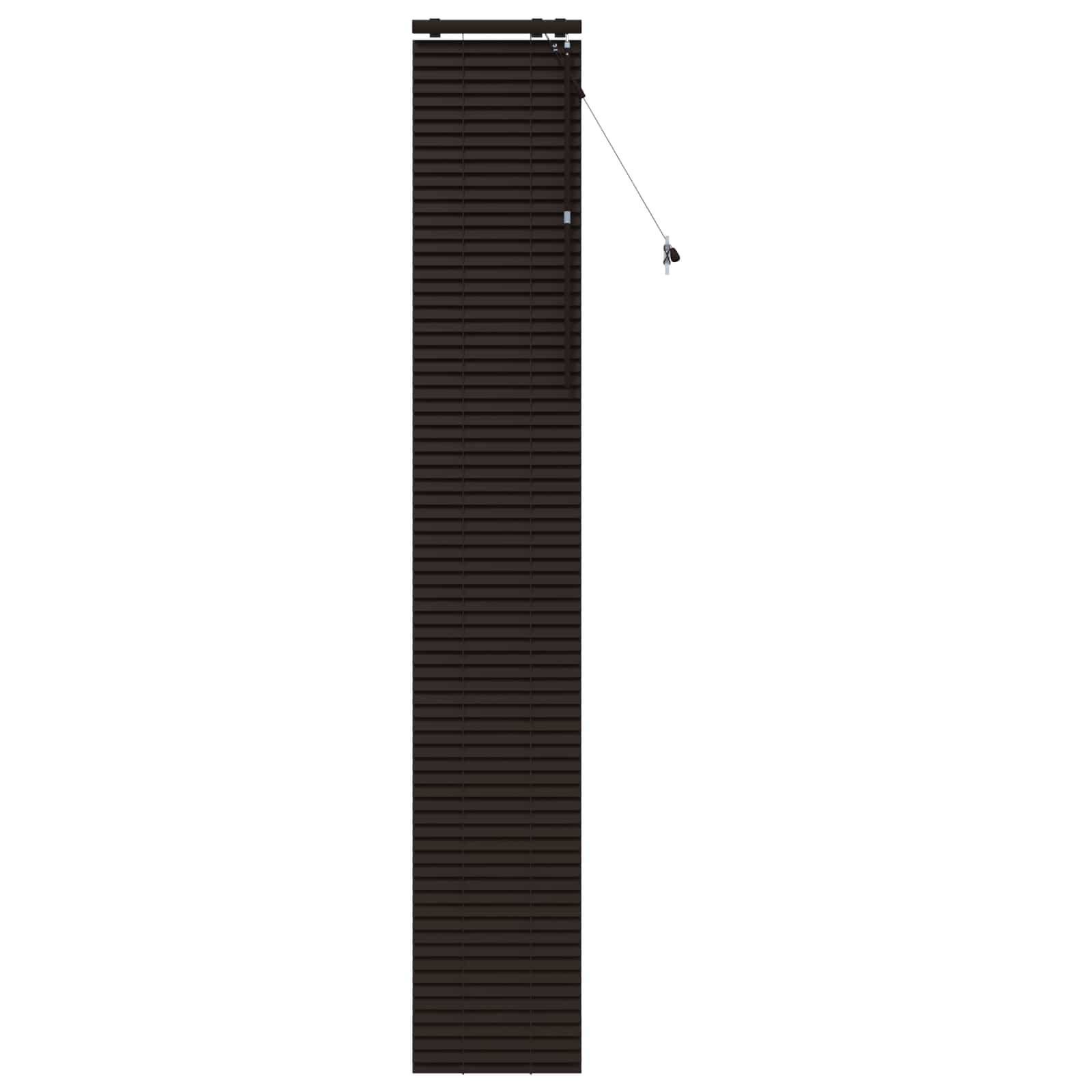 Tenda Veneziana Marrone Scuro 40 x 250 cm 35 mm