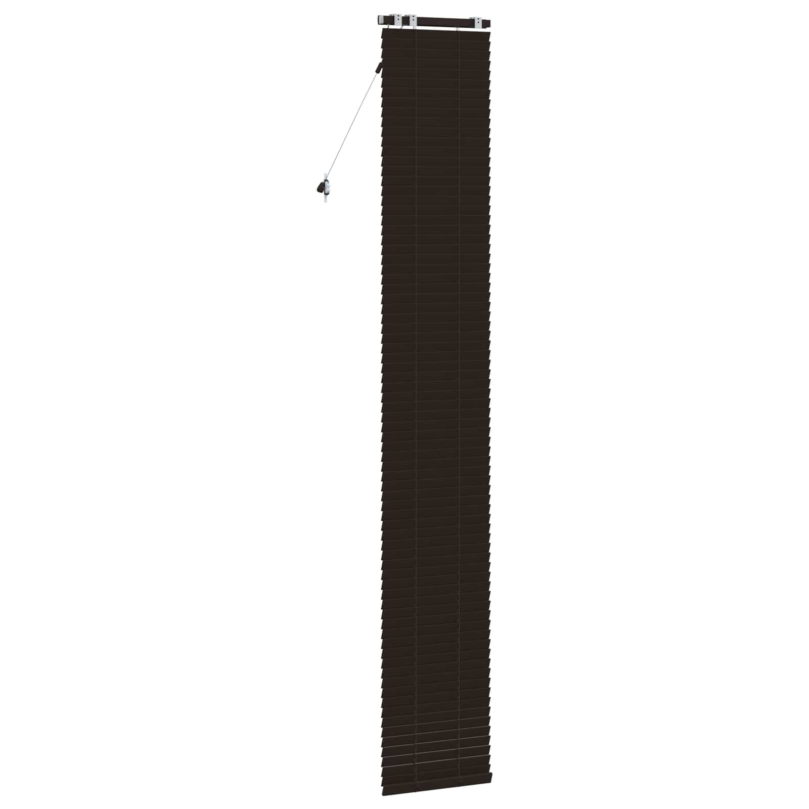 Tenda Veneziana Marrone Scuro 45 x 250 cm 35 mm