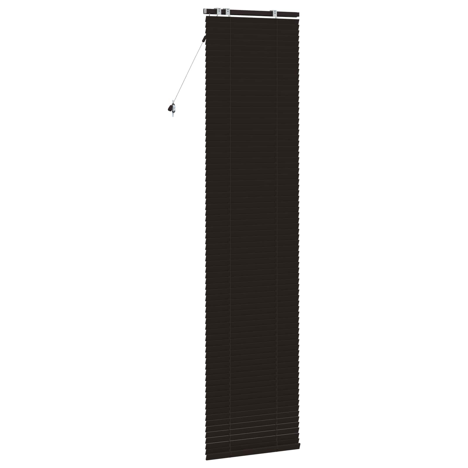 Tenda Veneziana Marrone Scuro 60 x 250 cm 35 mm